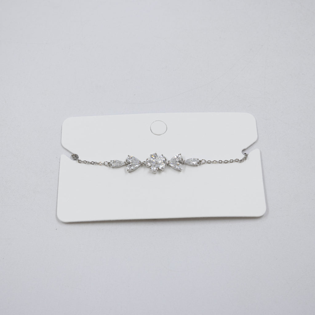 Pulsera Plateada Ansheli 38 Oro Laminado