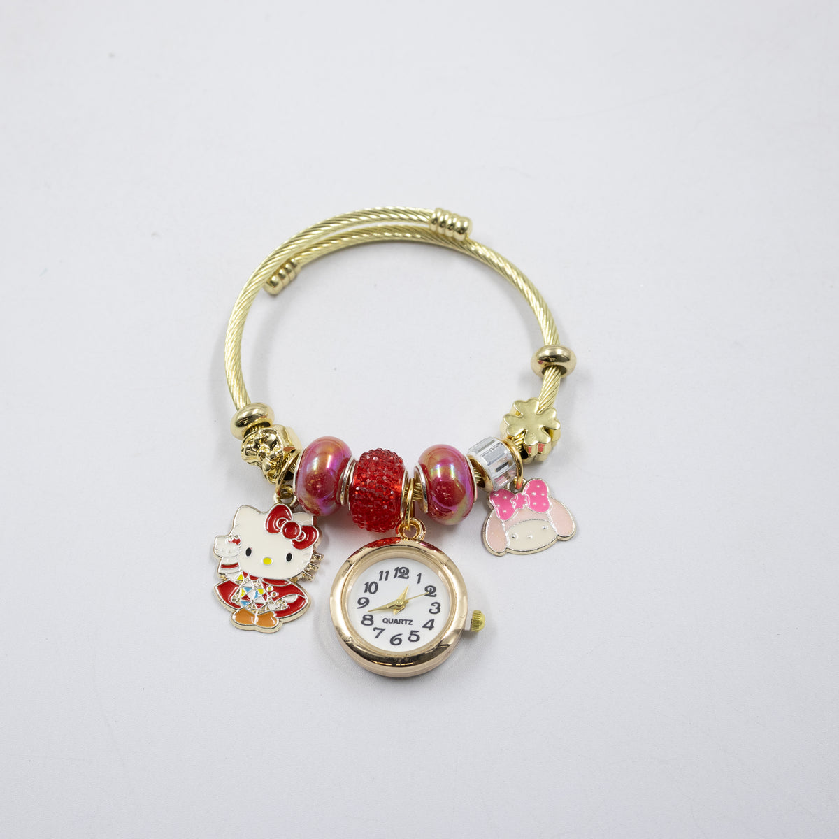 Pulsera tipo Pandora Dorados M17 Oro Laminado