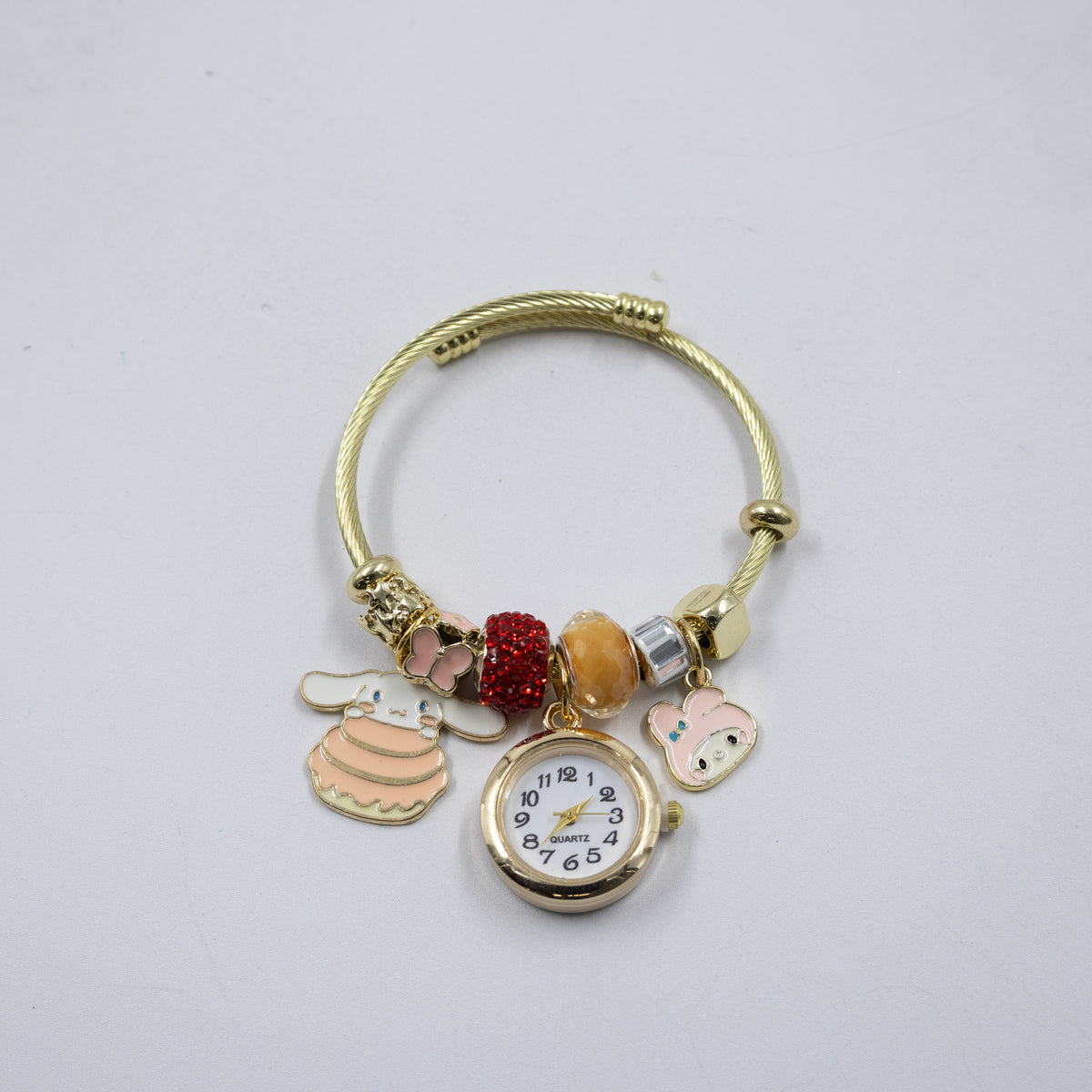 Pulsera tipo Pandora Dorados M16 Oro Laminado