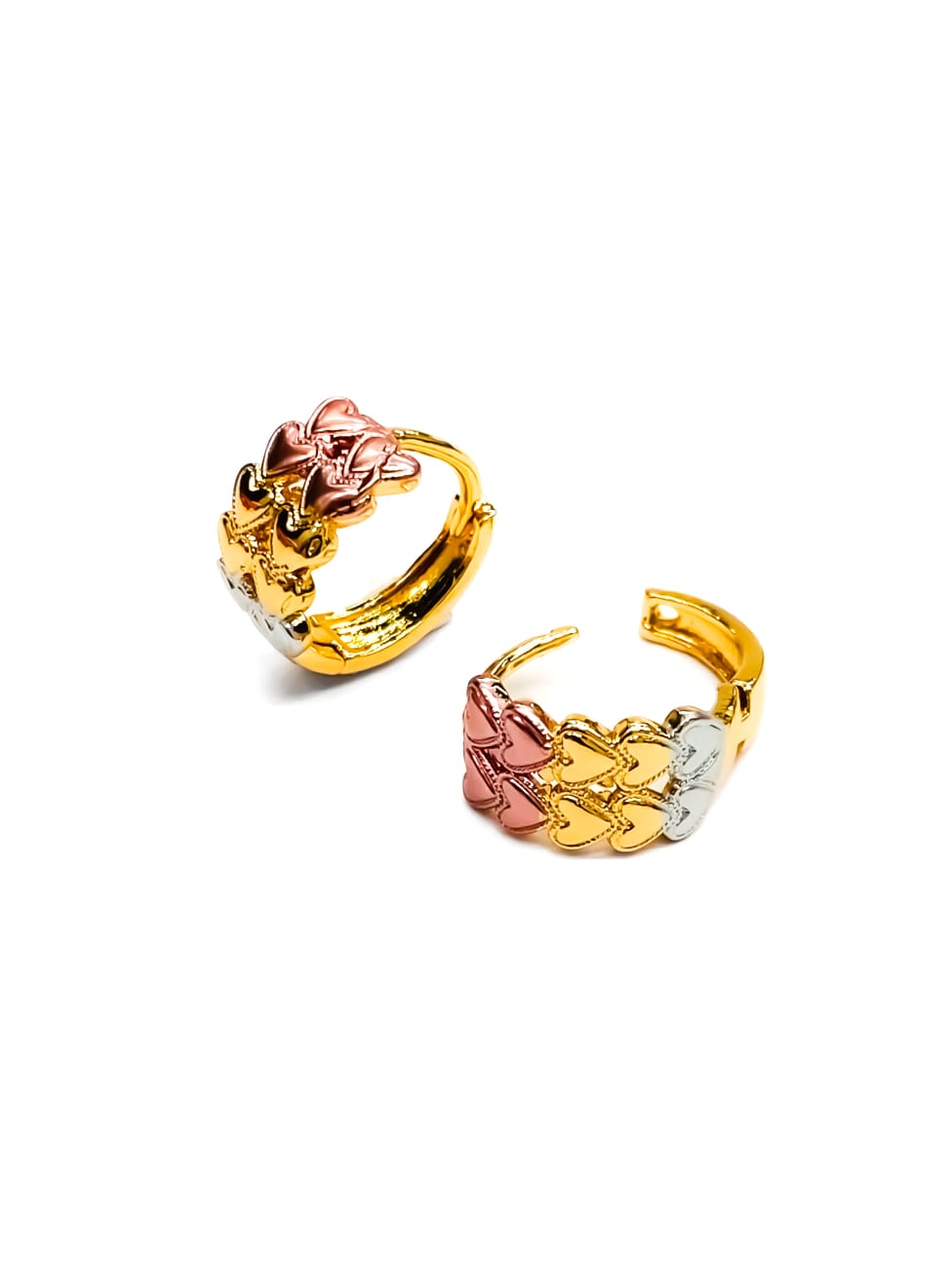 ARETES HUGGIES M2 - ORO LAMINADO