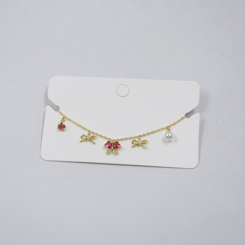 Pulsera Dorada Ansheli M28 Oro Laminado