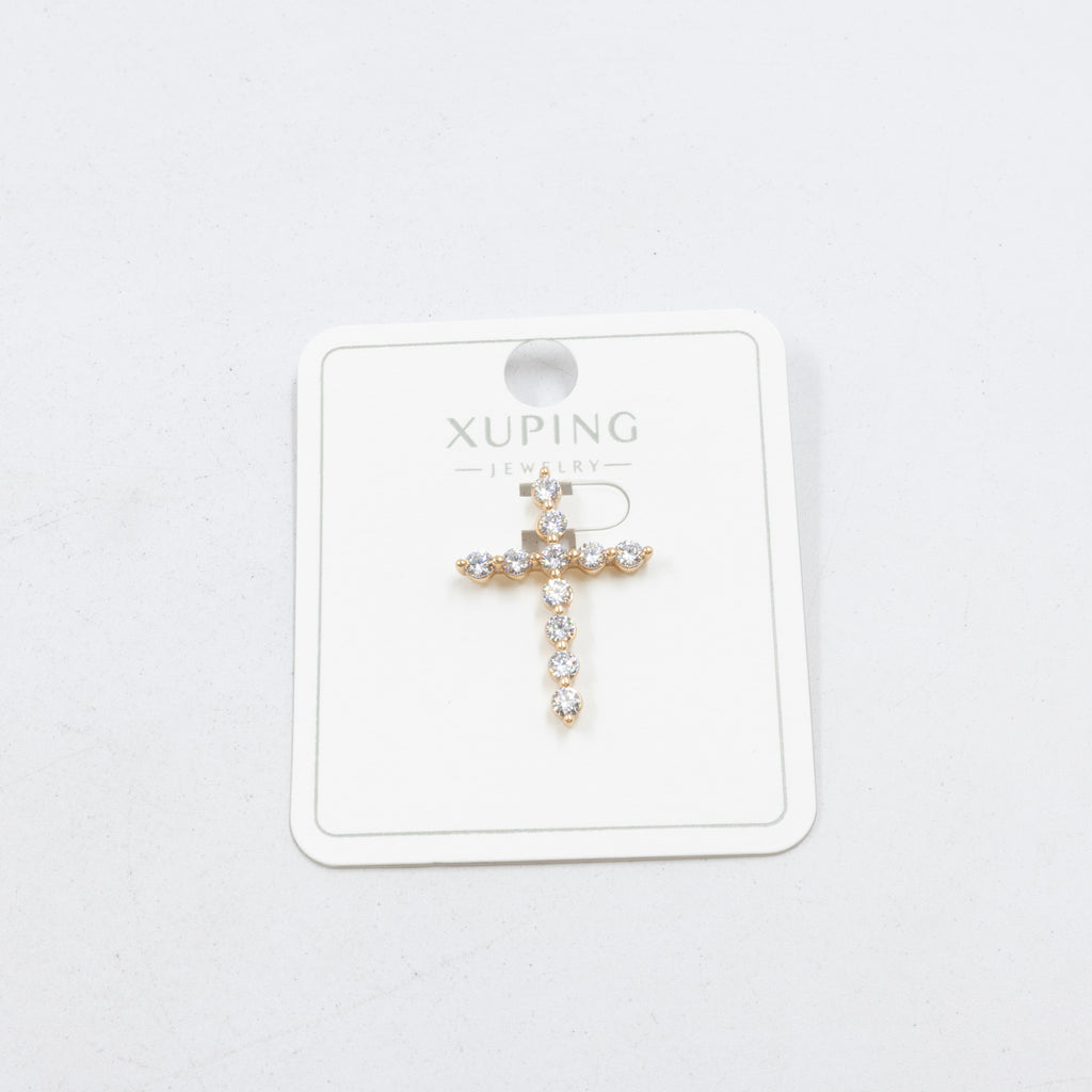 Dijes Xuping con Piedras M4 Oro Laminado