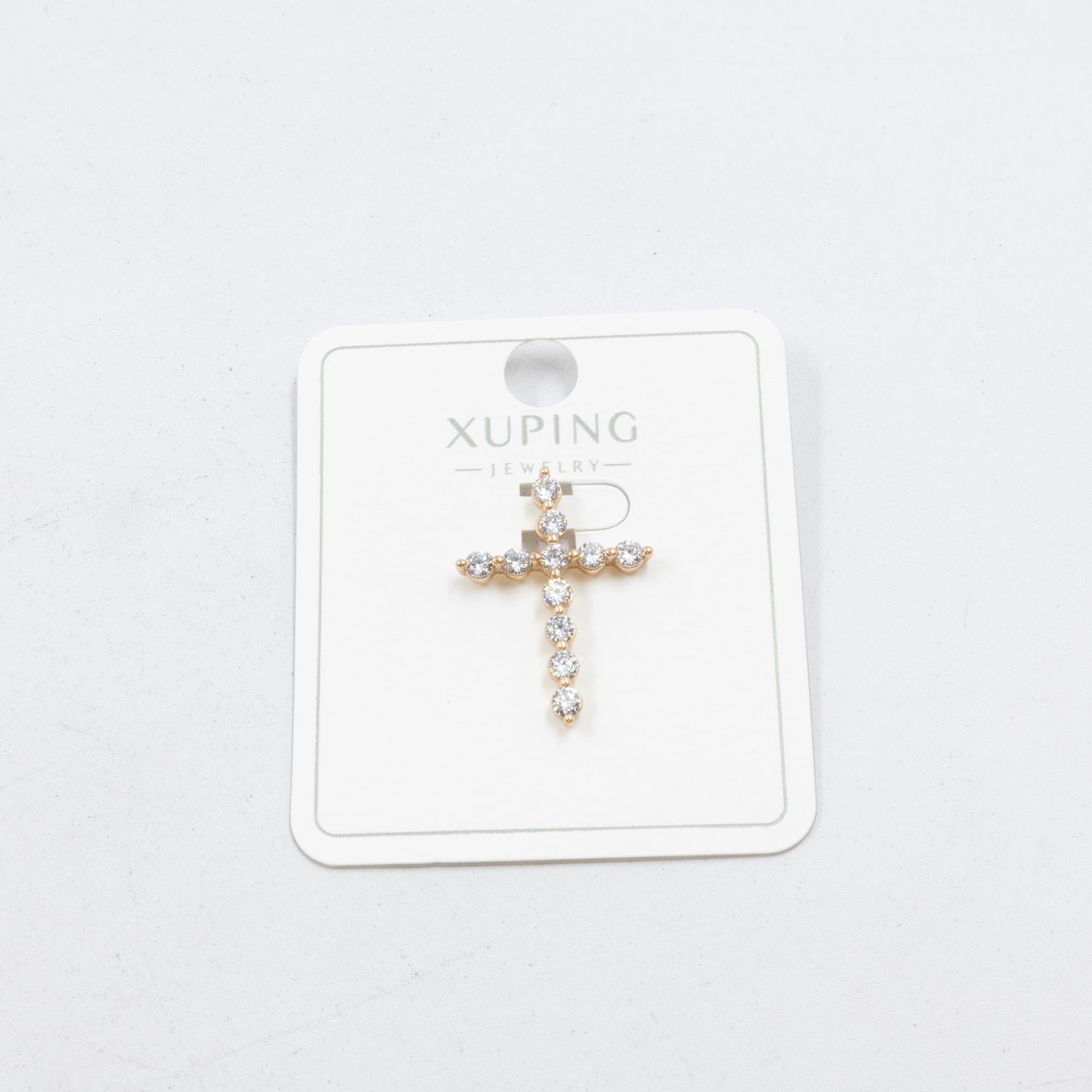 Dijes Xuping con Piedras M4 Oro Laminado