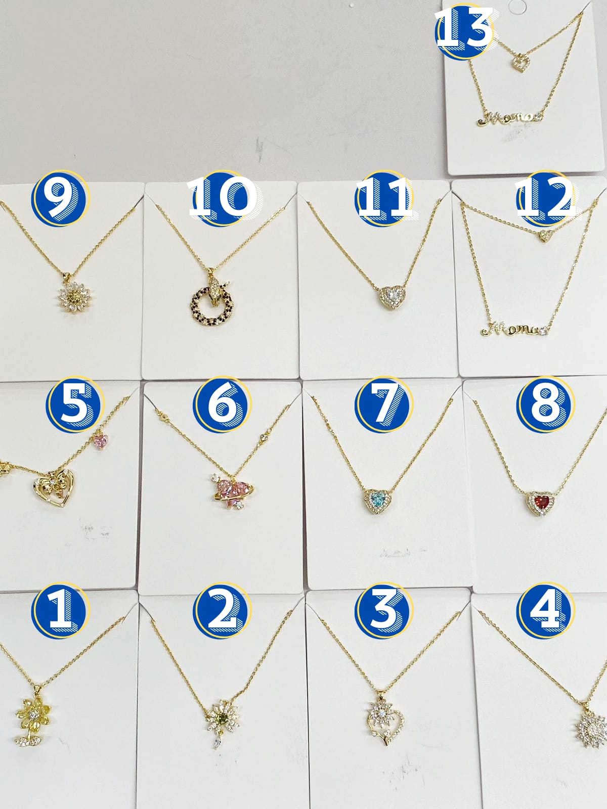 Collar Ansheli Dorado M1 Oro Laminado