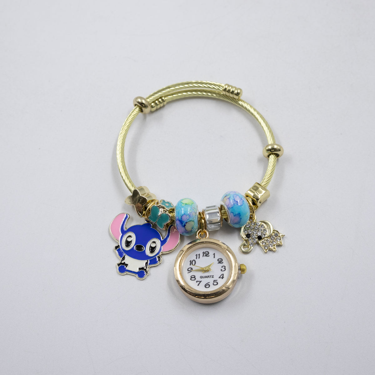 Pulsera tipo Pandora Dorados M22 Oro Laminado