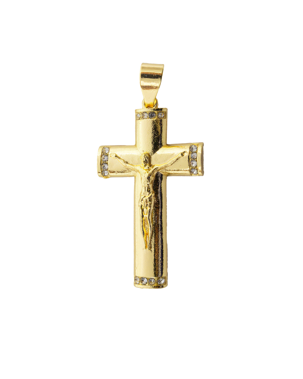 Dije de cristo M166 - Oro laminado