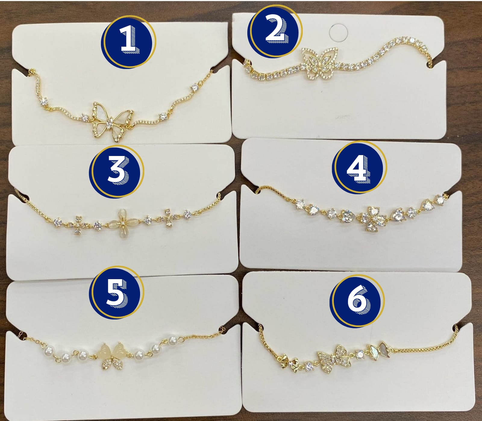 Pulsera Dorada Ansheli M1 Oro Laminado