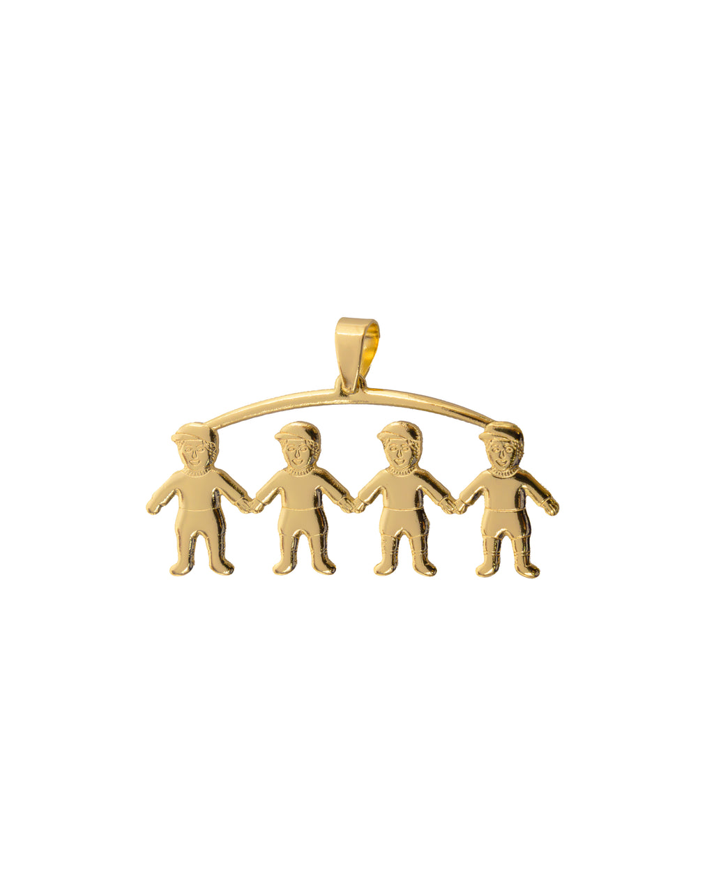 Dije de niños M174 - Oro laminado