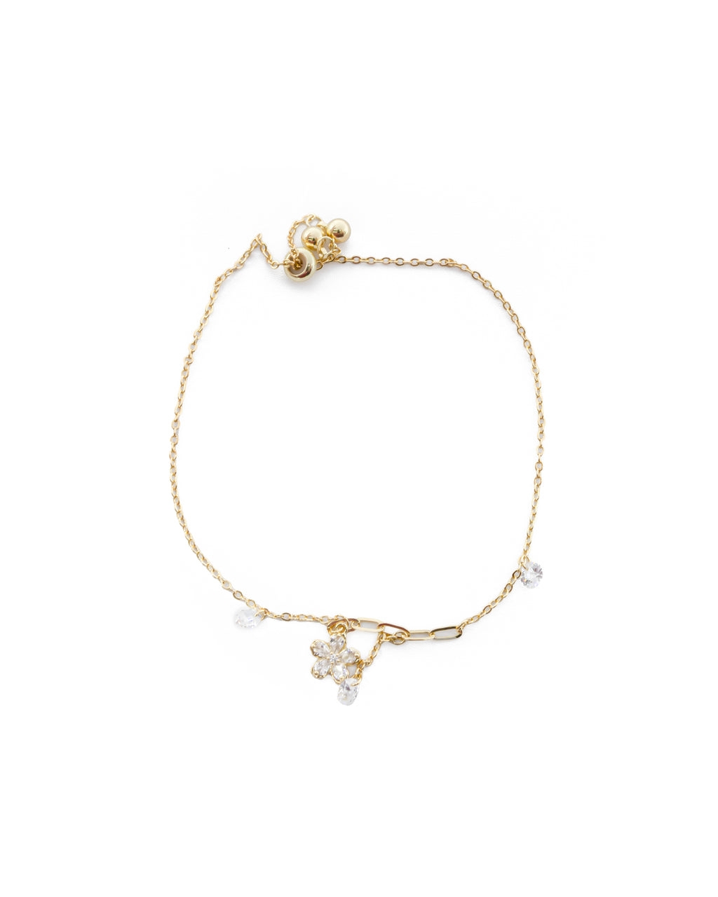 Pulsera Dorada Ansheli M7 - Oro Laminado