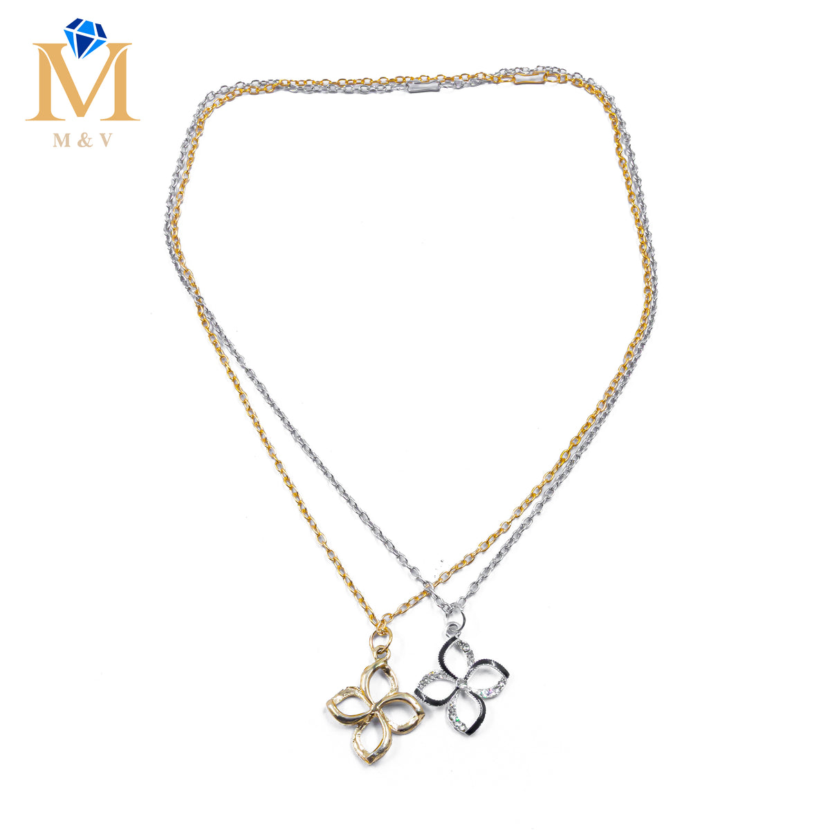 Collares en Pareja de corazón M7 Acero Inoxidable