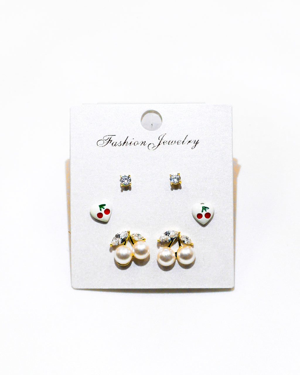 Set Aretes X3 - M7 Oro Laminado