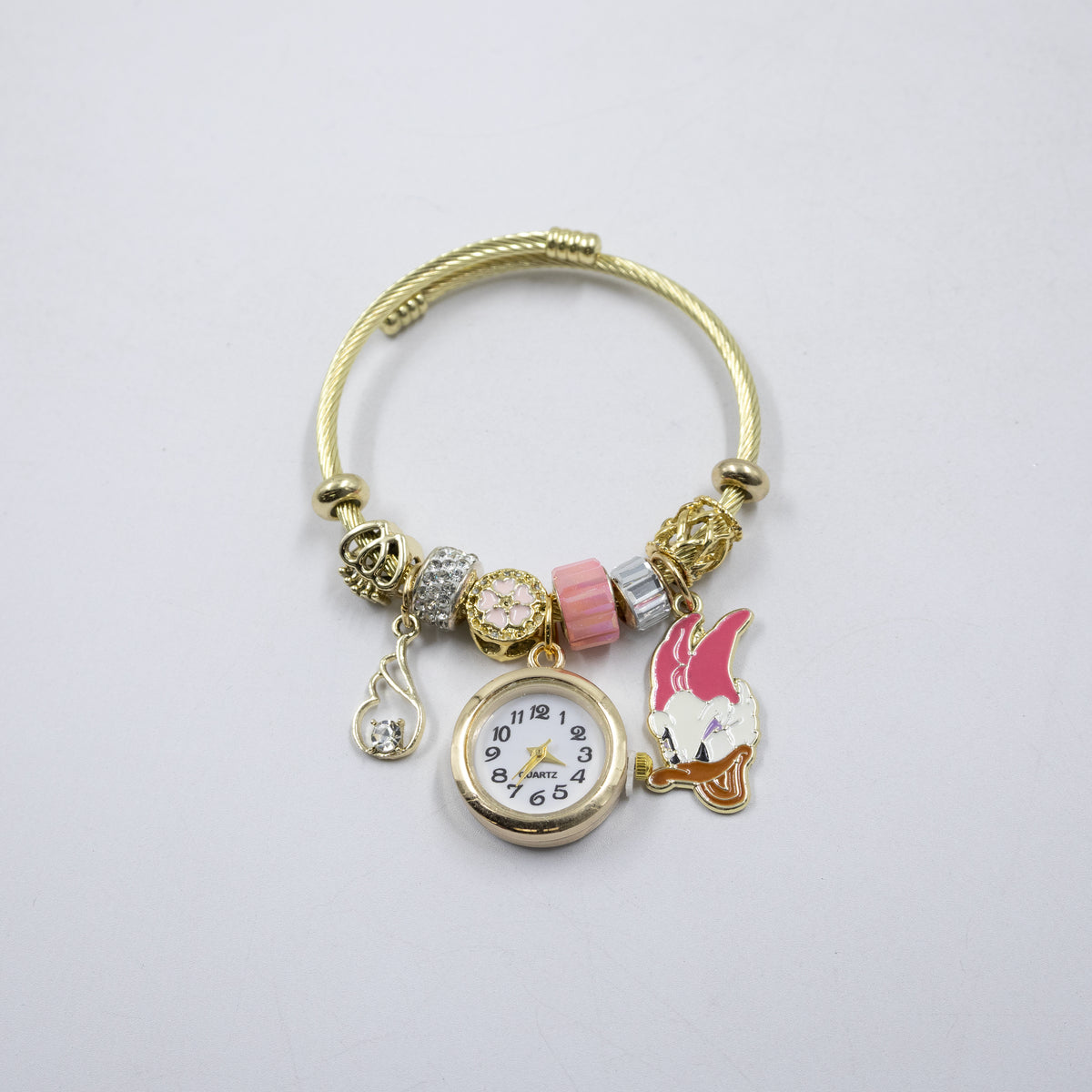 Pulsera tipo Pandora Dorados M19 Oro Laminado