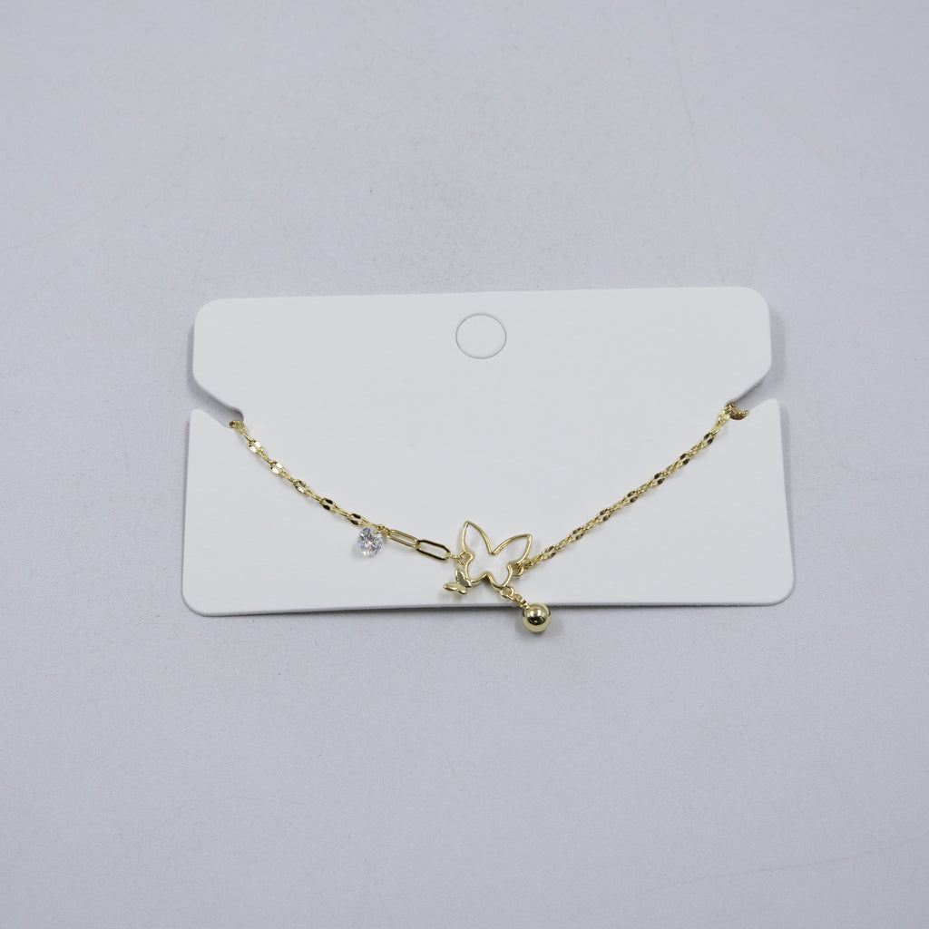 Pulsera Dorada Ansheli M6 Oro Laminado