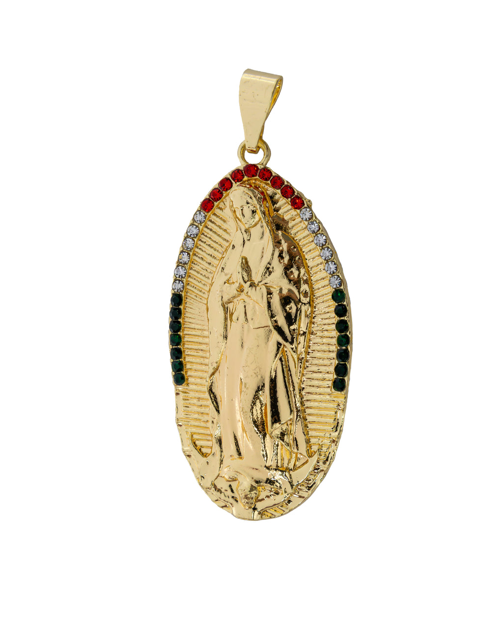 Dije de la Virgen de Guadalupe M97 - Oro Laminado