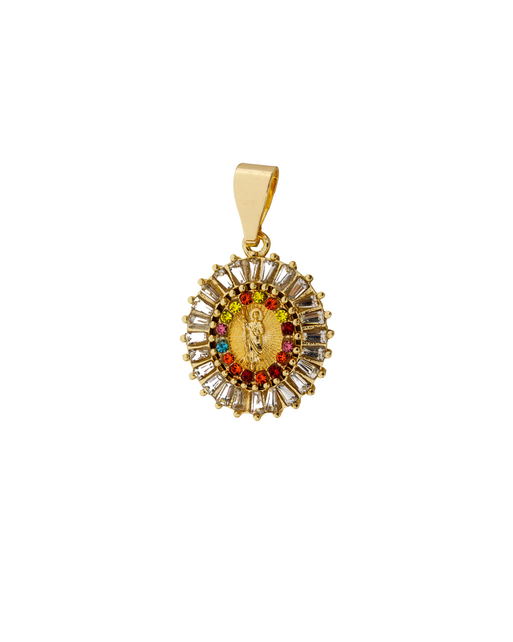 Dije de San Judas Tadeo M99 - Oro Laminado