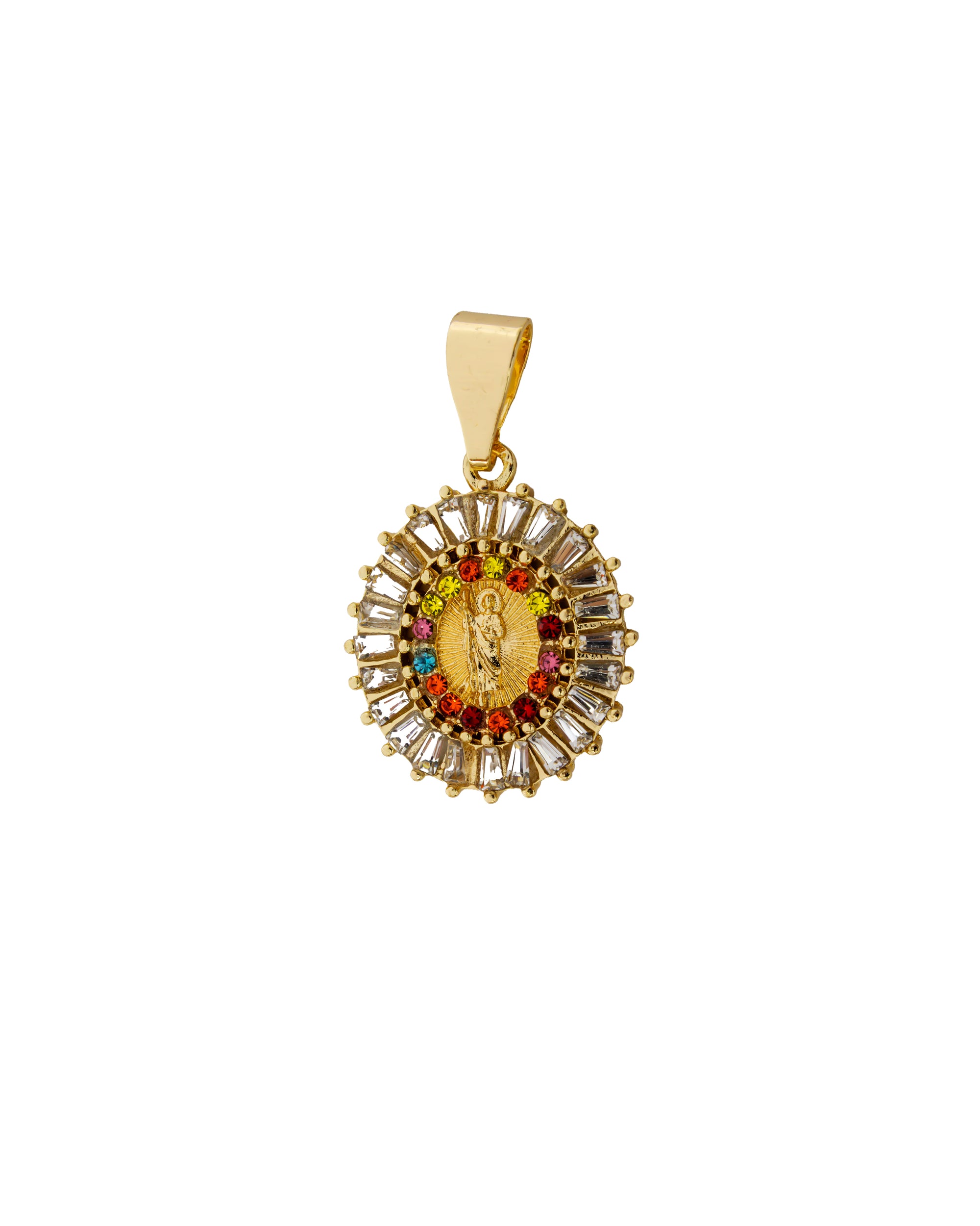 Dije de San Judas Tadeo M99 - Oro Laminado