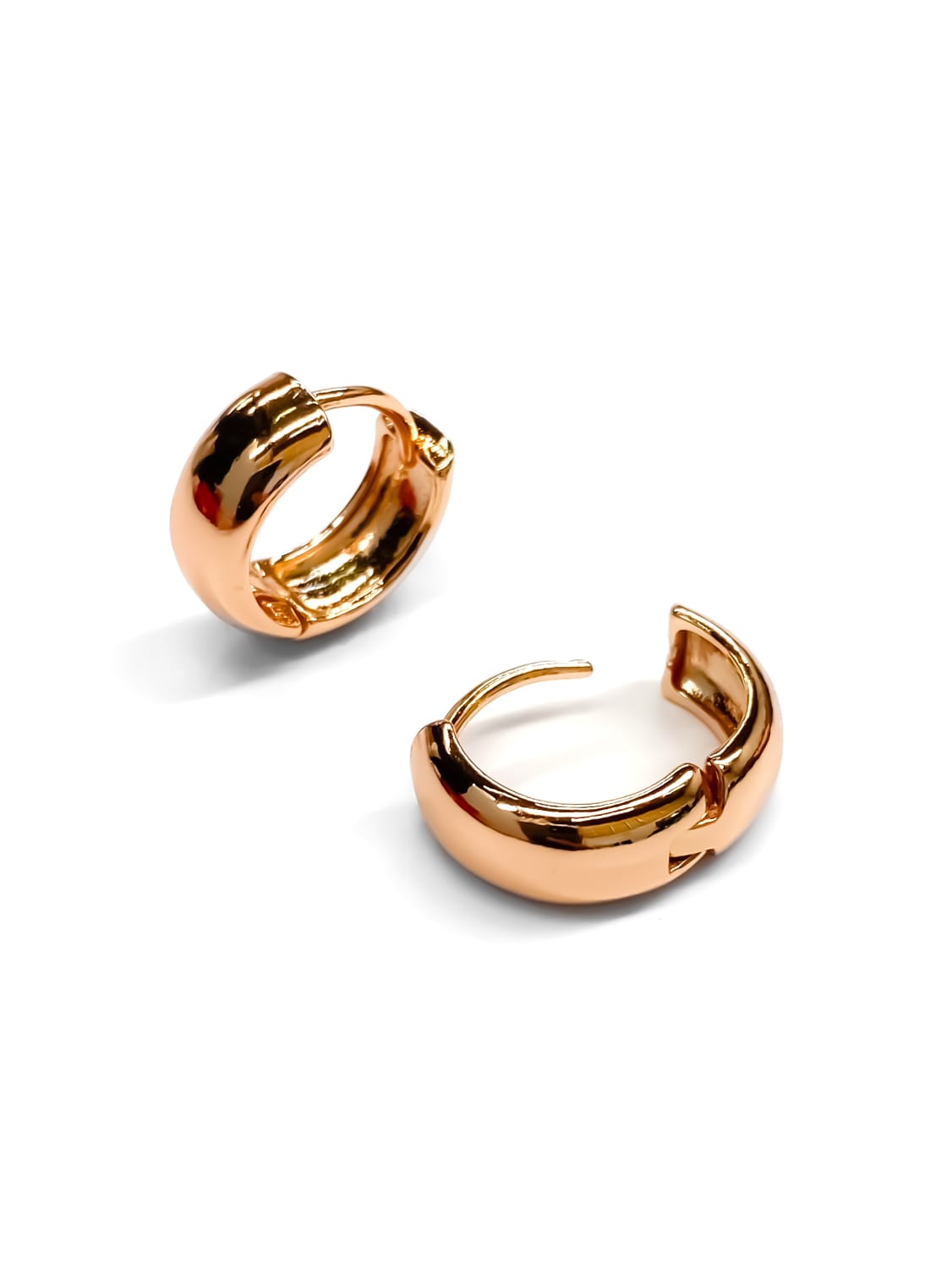 ARETES HUGGIES M19 - ORO LAMINADO