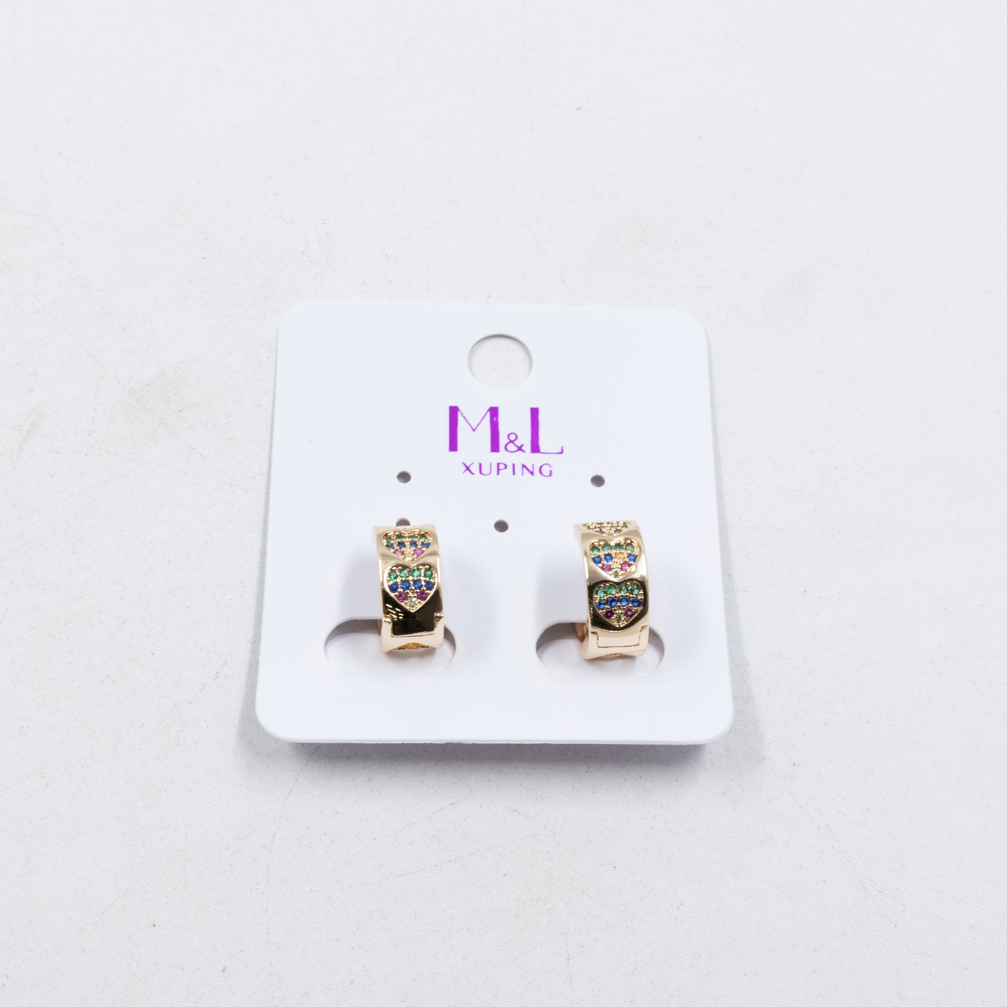 Aretes Xuping Dorados M15 Oro Laminado