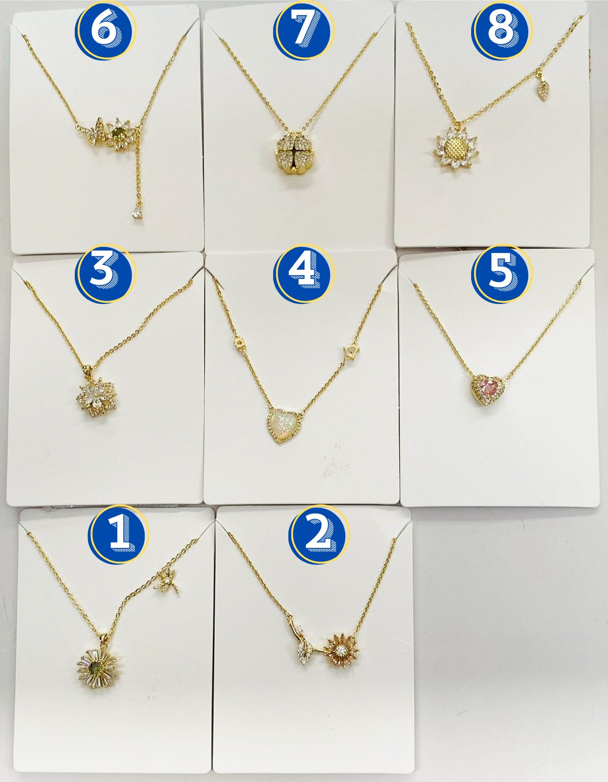 Collar Ansheli Dorado M1 Oro Laminado