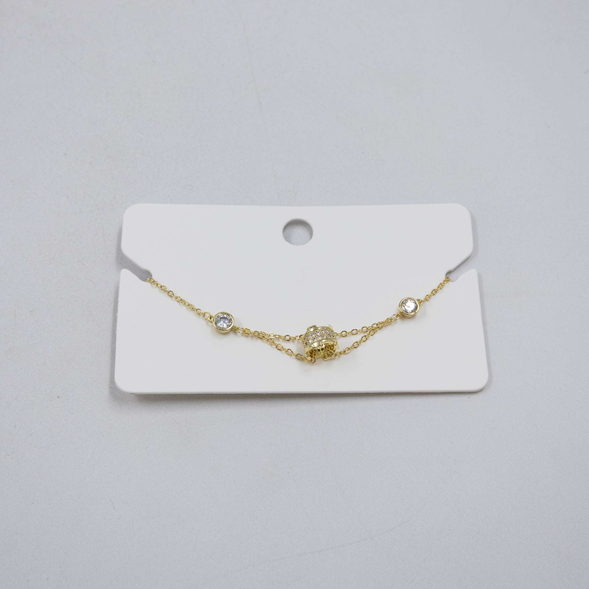 Pulsera Dorada Ansheli M13 Oro Laminado