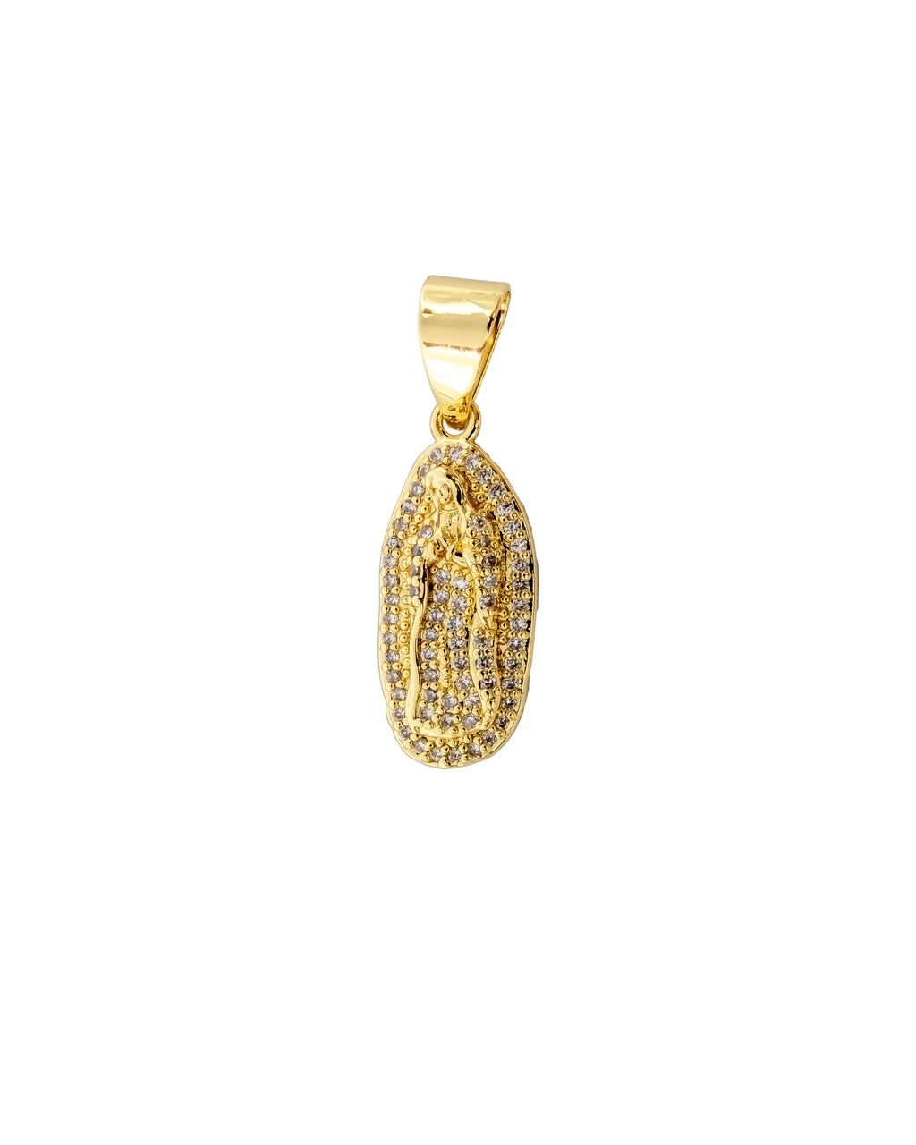 Dije de la Virgen de Guadalupe M43 - Oro Laminado