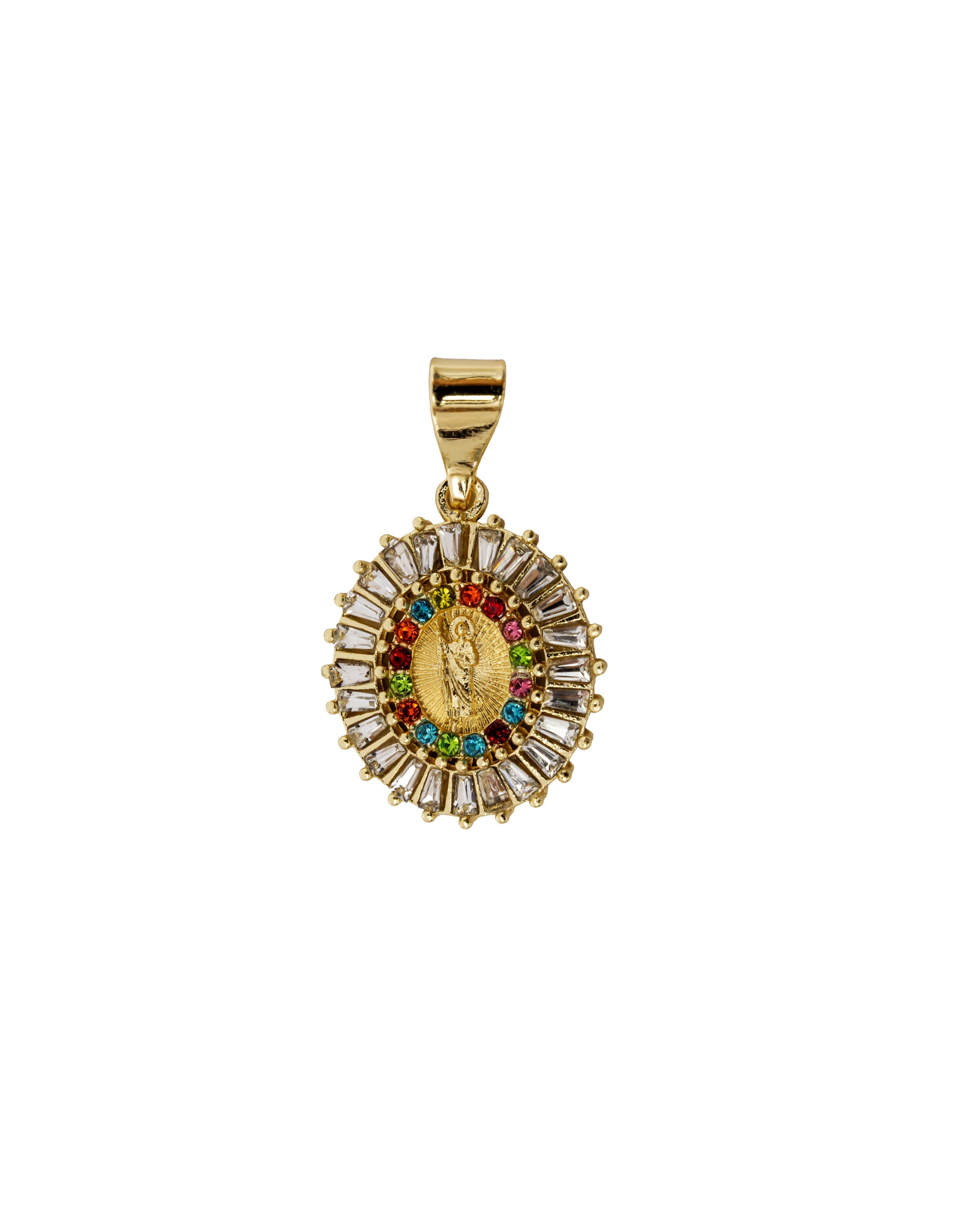 Dije de San Judas Tadeo M94 - Oro Laminado