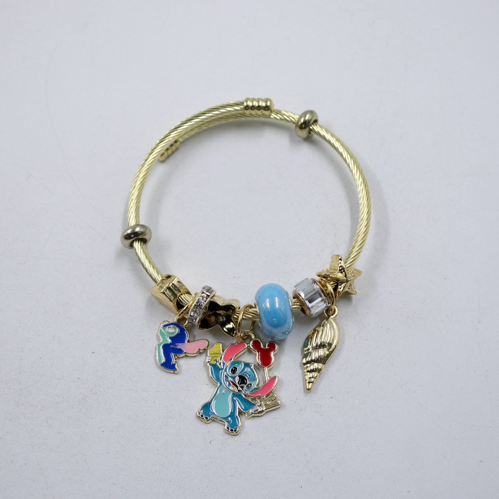 Pulsera tipo Pandora M11 Oro Laminado