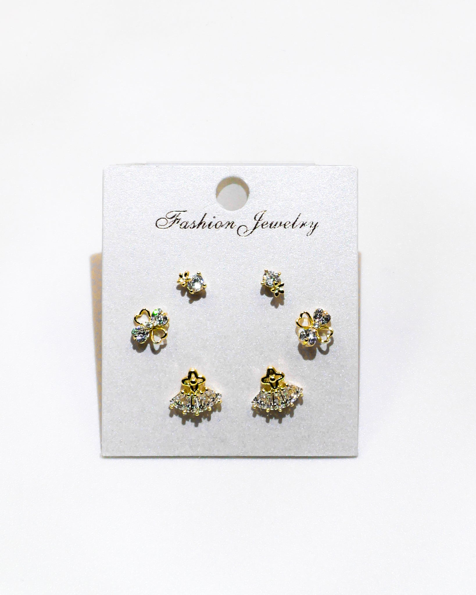 Set Aretes X3 - M25 Oro Laminado