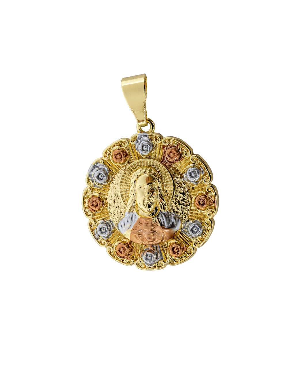 Dije de Cristo M47 - Oro Laminado