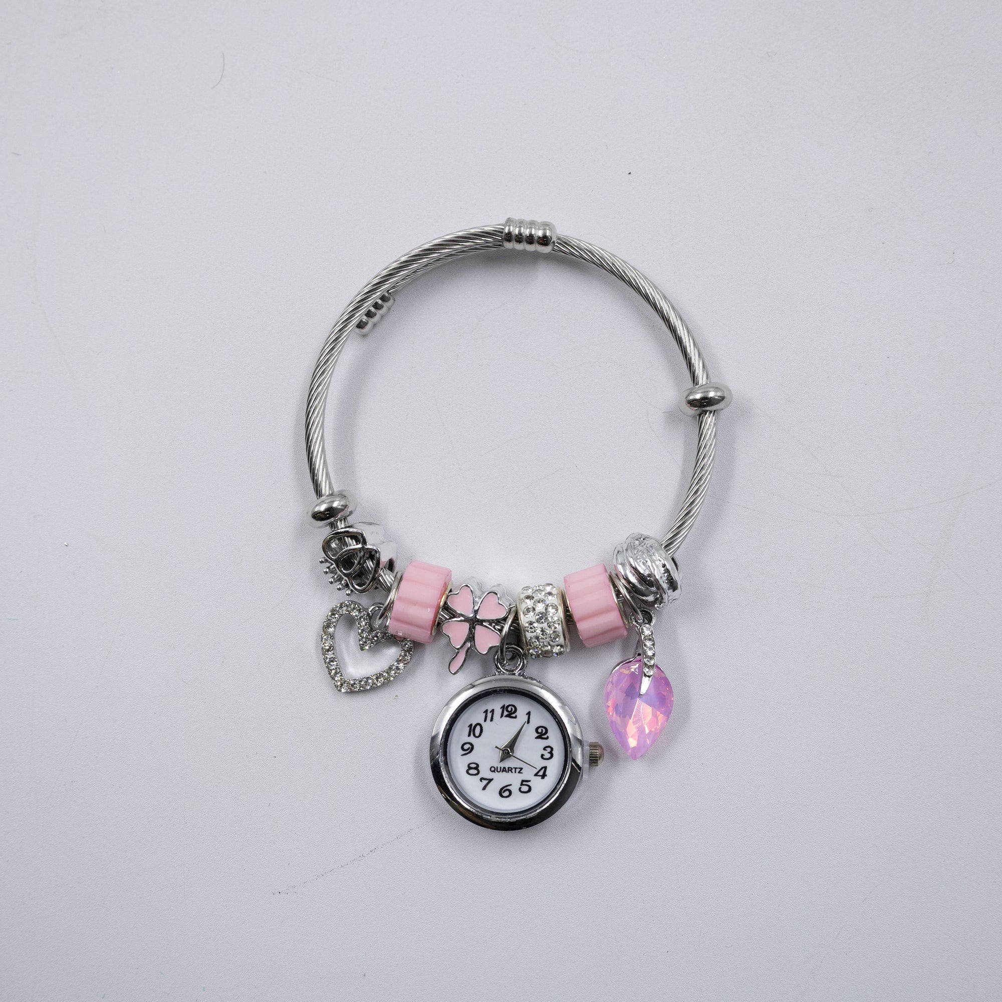 Pulsera tipo Pandora Plateadas M22 Oro Laminado