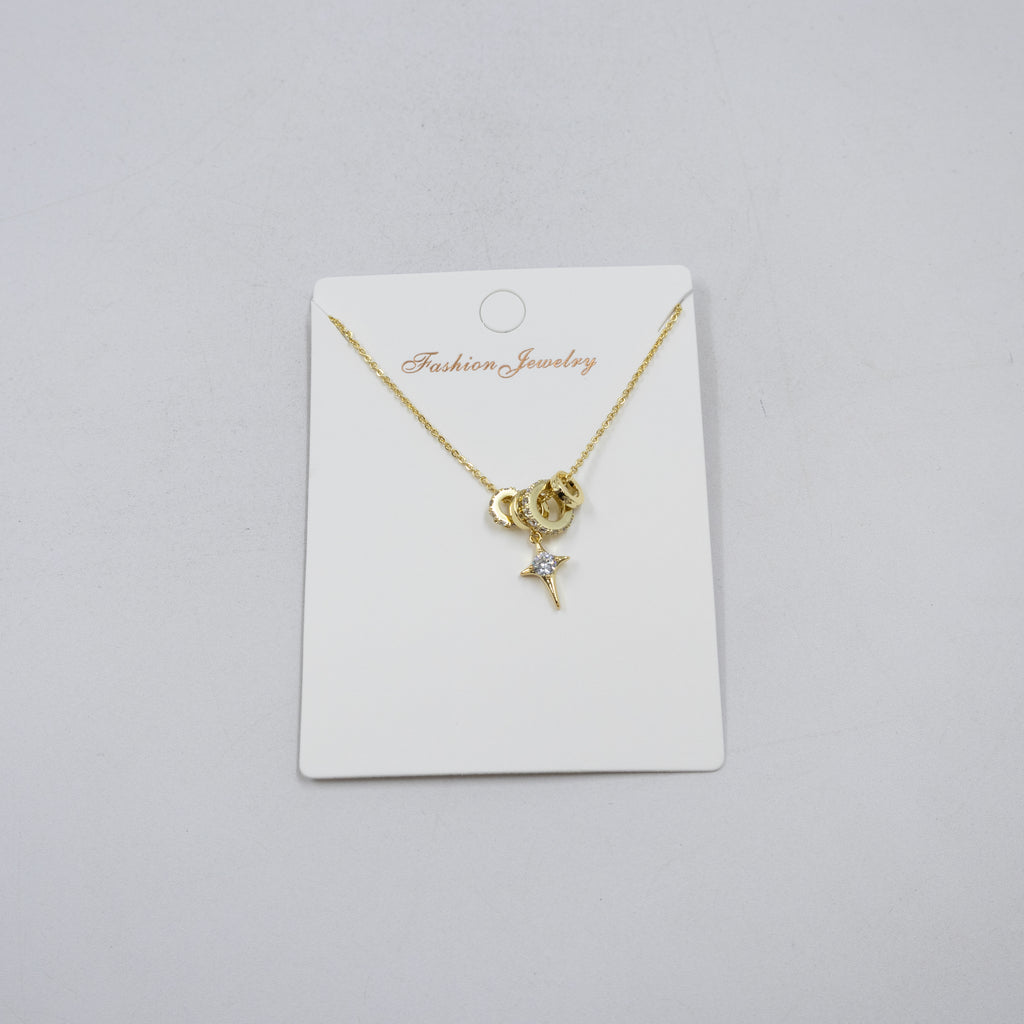 Collar Dorado Ansheli M38 Oro Laminado