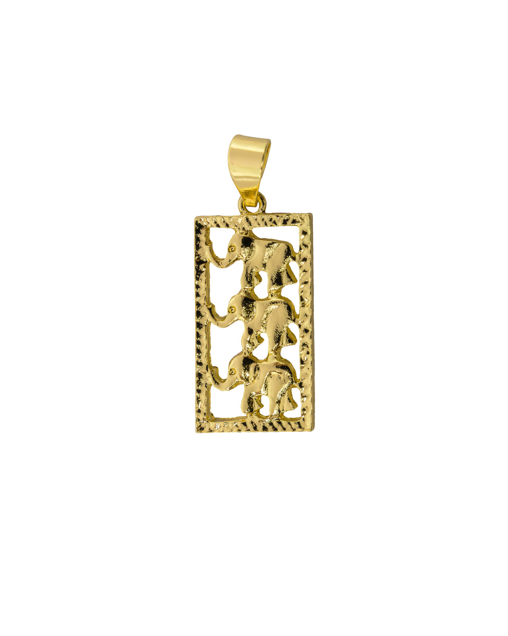 Dije de Elefante M32 - Oro Laminado