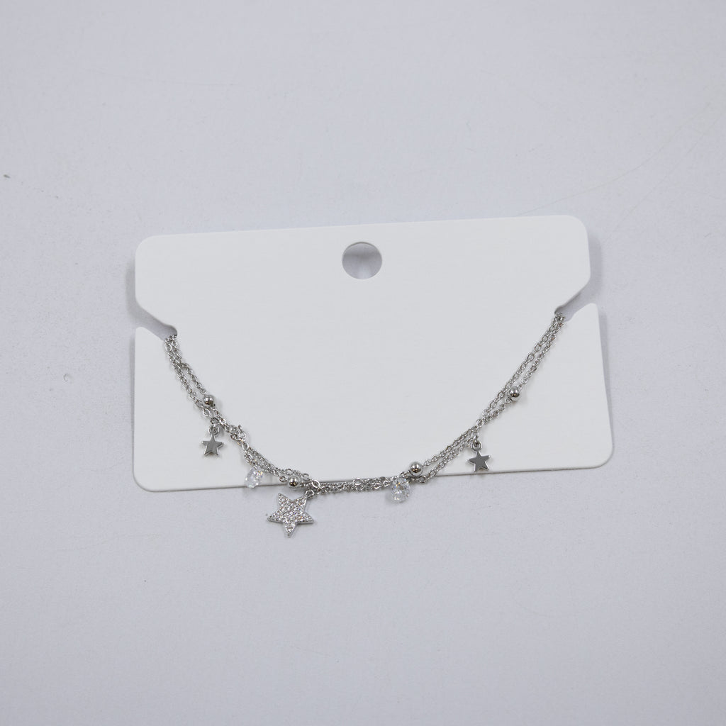 Pulsera Plateada Ansheli 35 Oro Laminado
