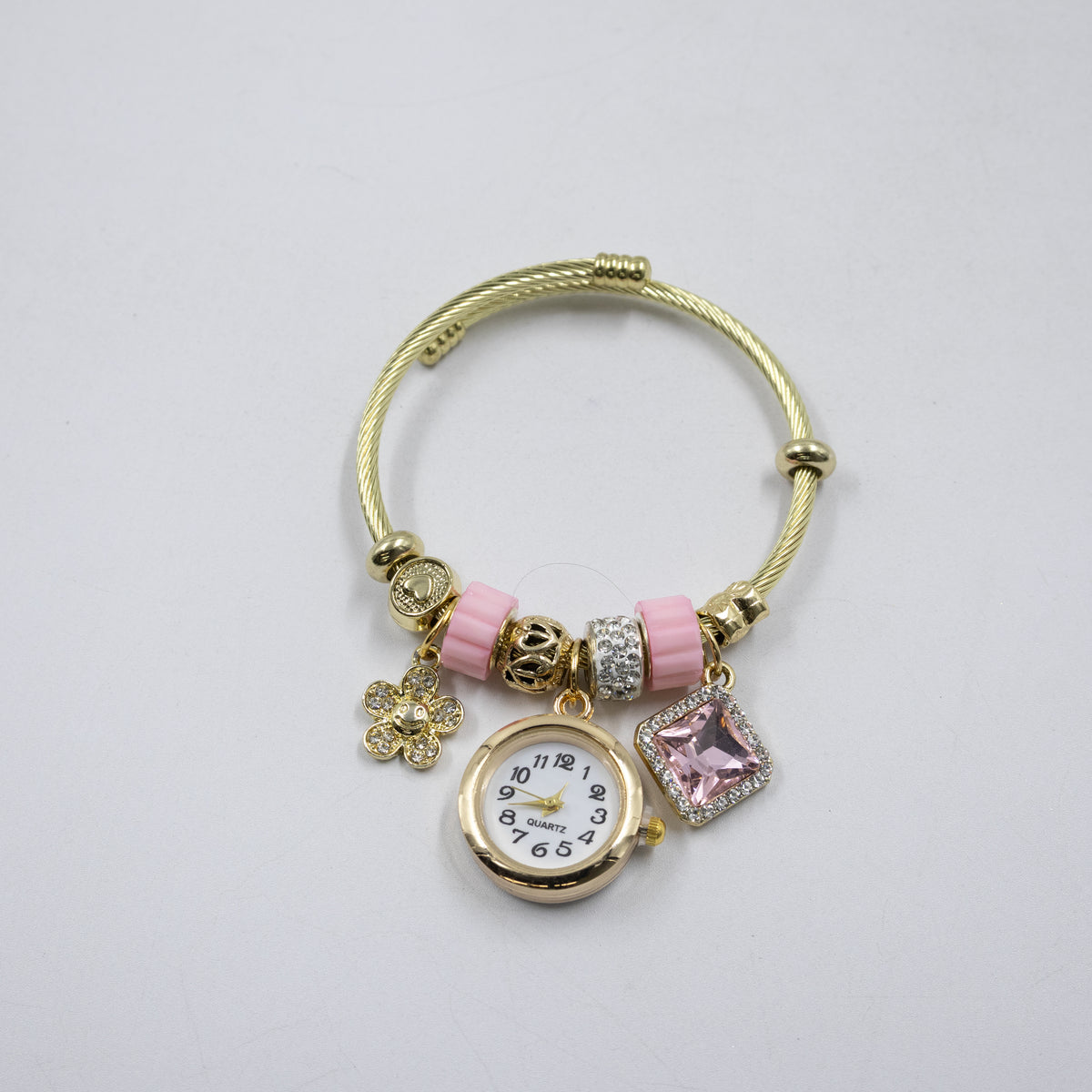 Pulsera tipo Pandora Dorados M23 Oro Laminado