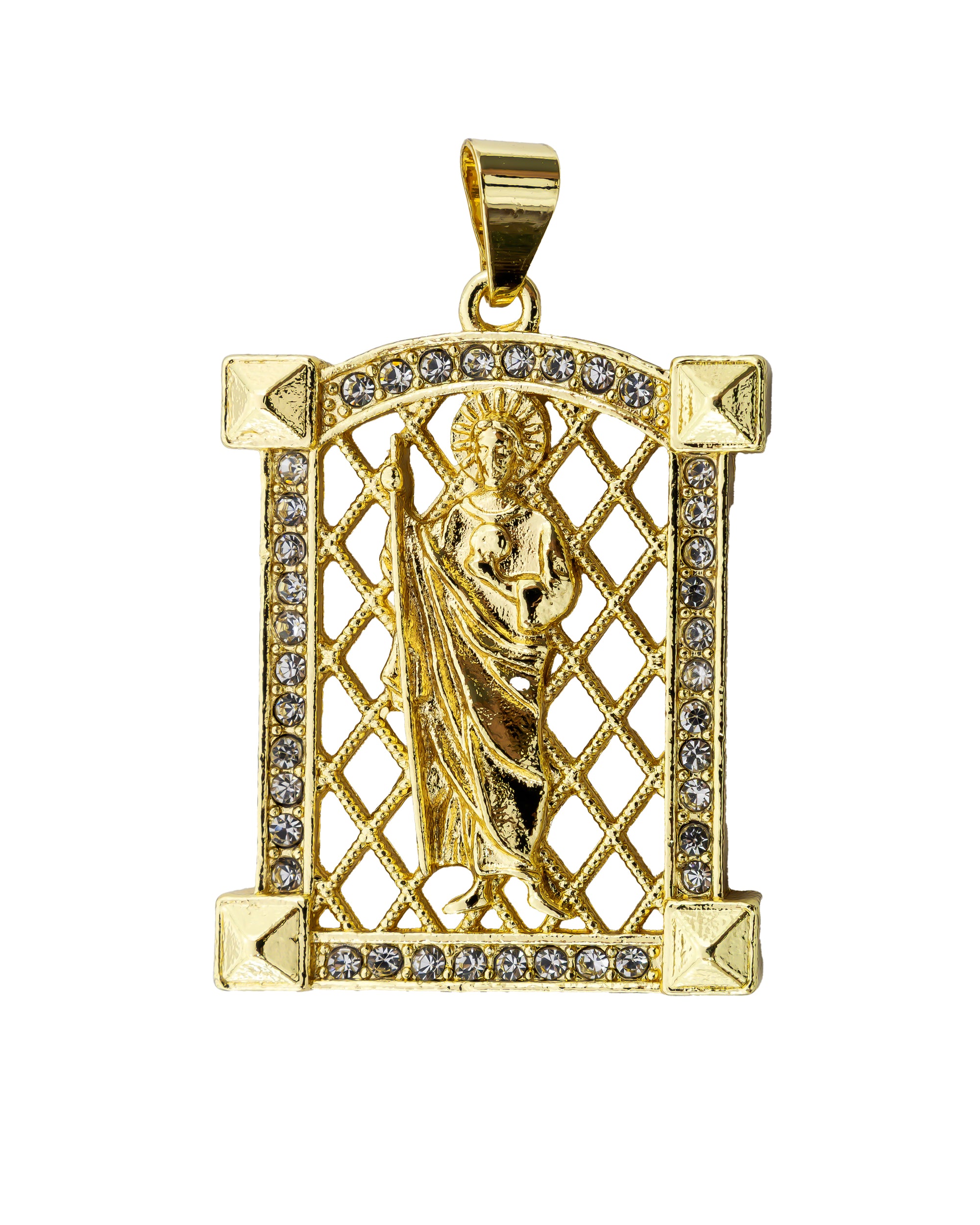 Dije de San Judas Tadeo M142 - Oro Laminado