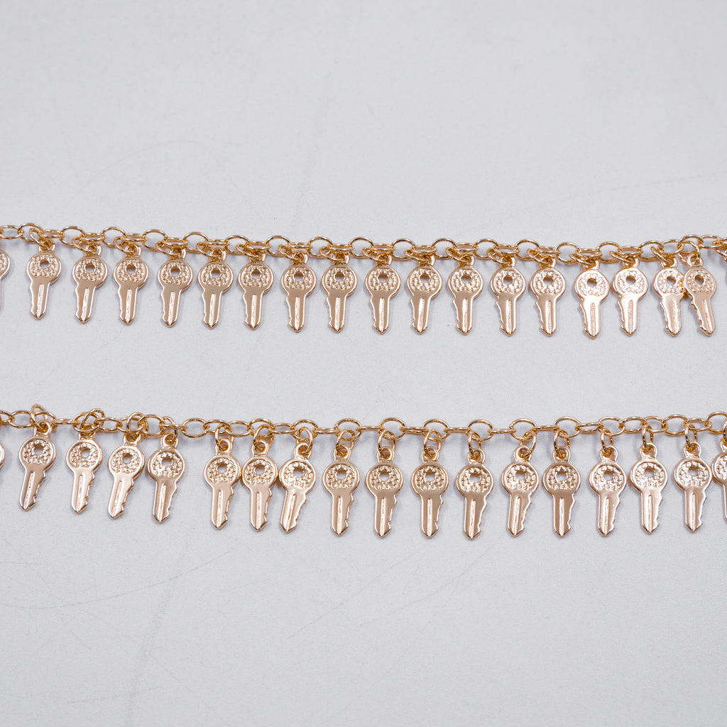 Cadenas Xuping Oro Rosado M5 Oro Laminado