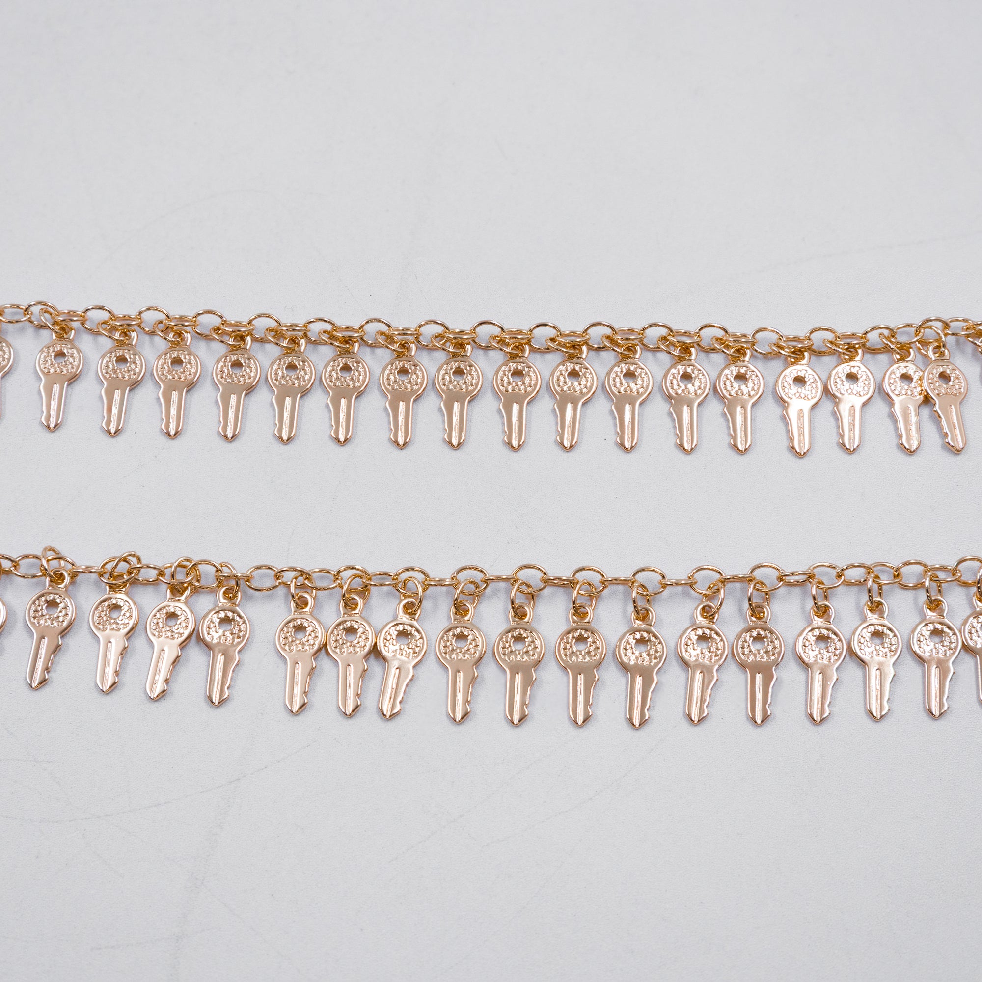 Cadenas Xuping Oro Rosado M5 Oro Laminado