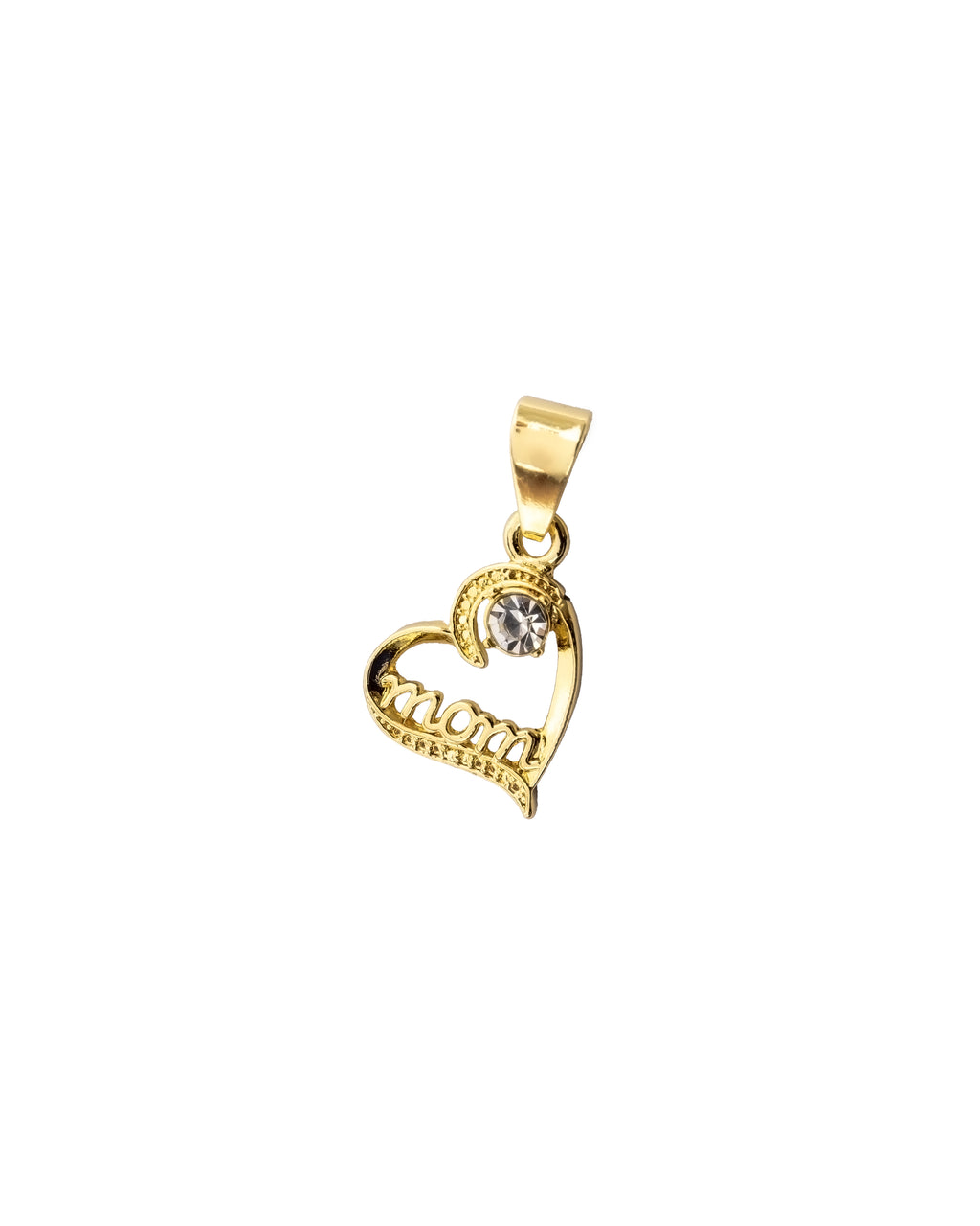 Dije de Corazon M17 - Oro Laminado