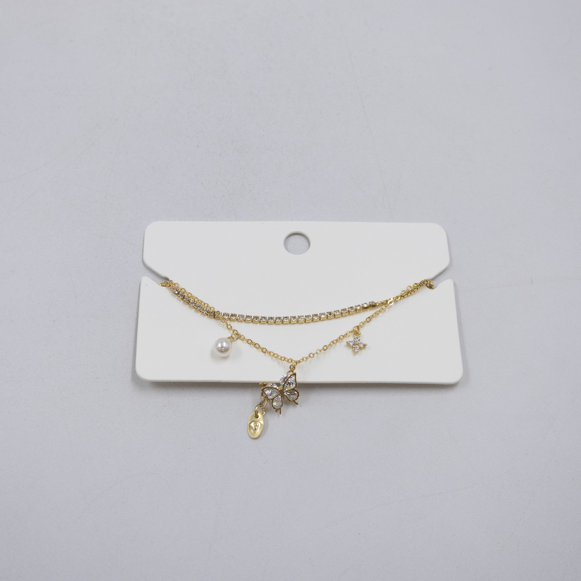 Pulsera Dorada Ansheli M22 Oro Laminado