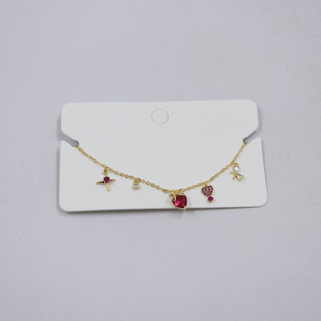 Pulsera Dorada Ansheli 32 Oro Laminado