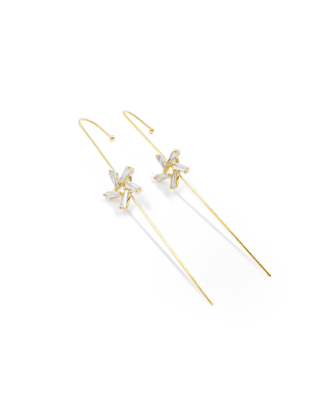 Aretes Violadores Dorados M2 Oro Laminado