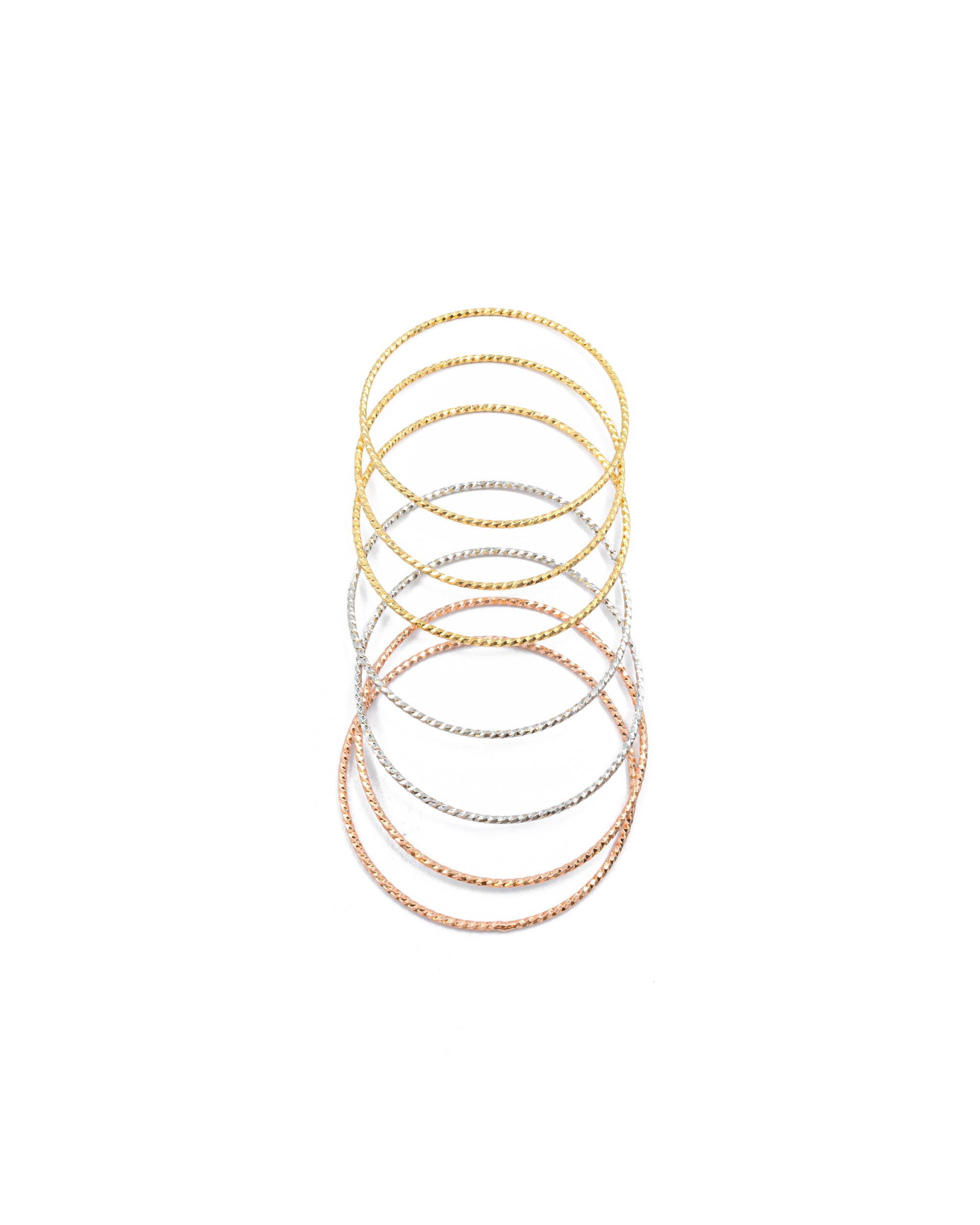 Pulseras de 3 colores M1 Oro Laminado