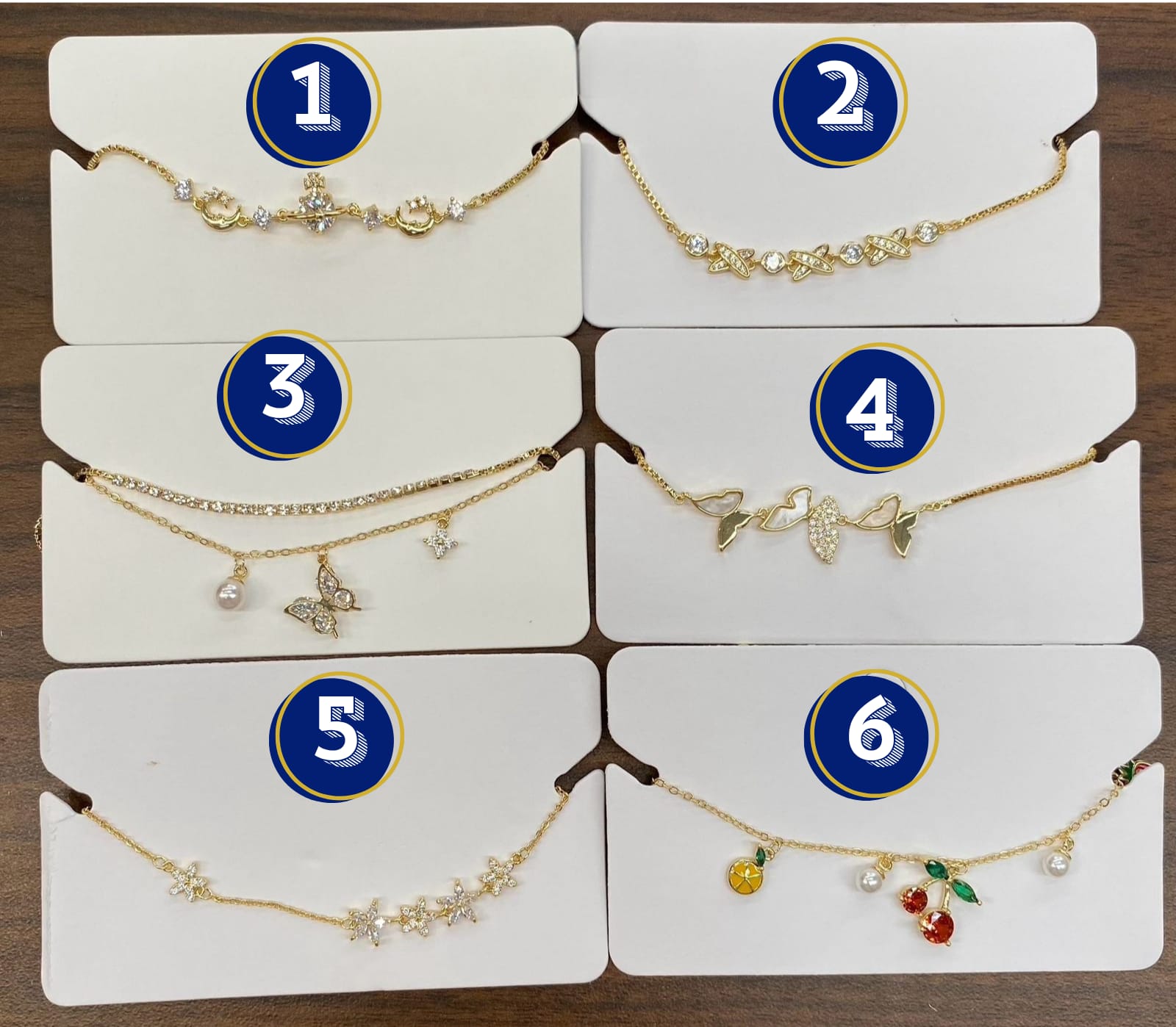 Pulsera Dorada Ansheli M1 Oro Laminado