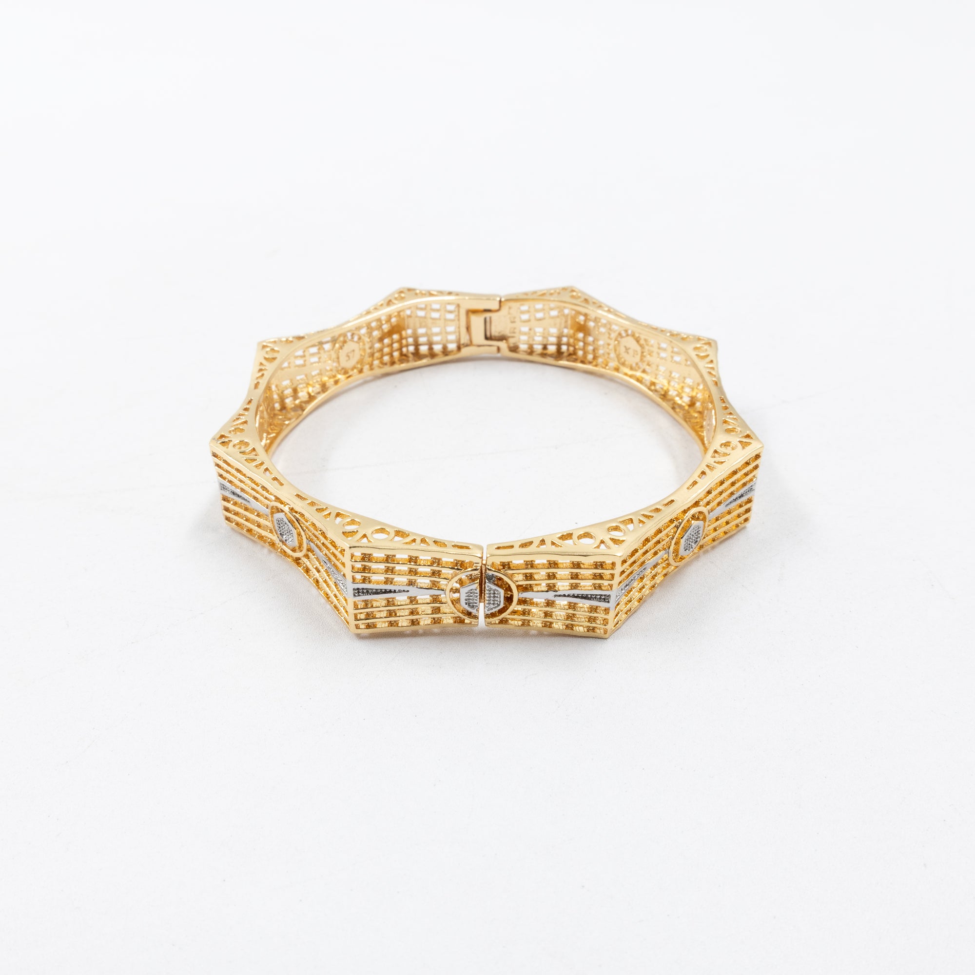 Pulsera Ajustable Oro Rosado de Oro Laminado