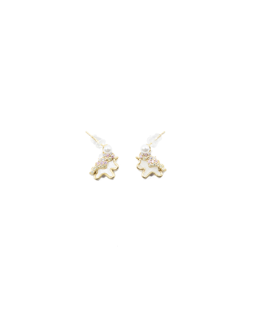 Aretes Largos Ansheli Dorados M1 Oro Laminado