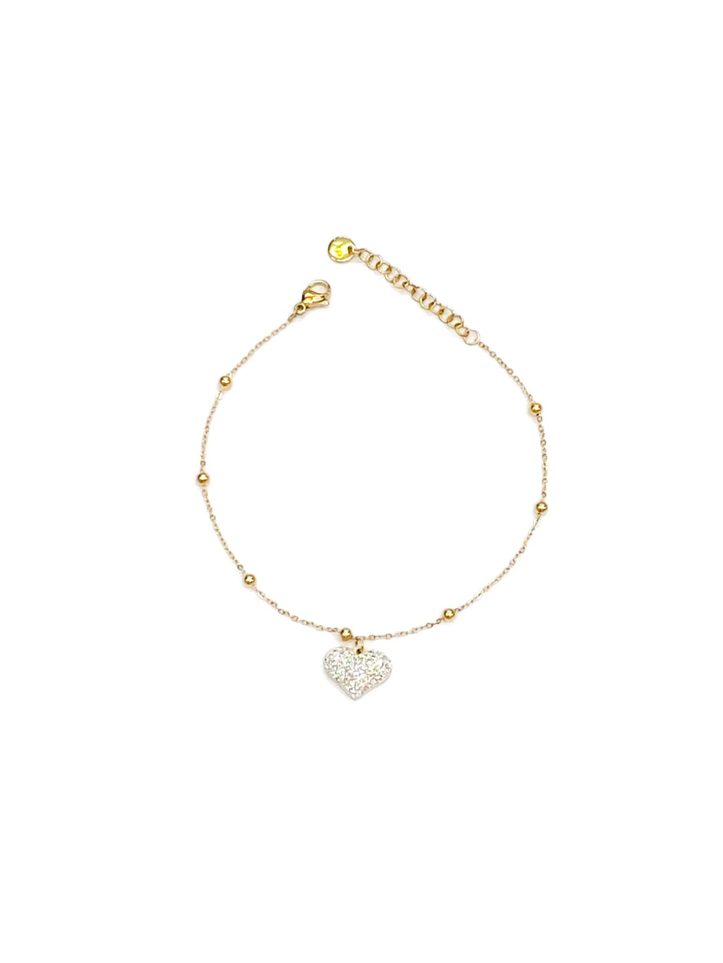 Pulsera Dorada con Dije - M5 Oro Laminado
