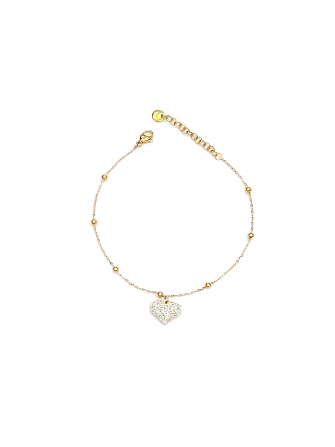 Pulsera Dorada con Dije - M5 Oro Laminado