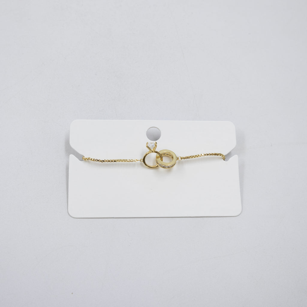 Pulsera Dorada Ansheli M21 Oro Laminado