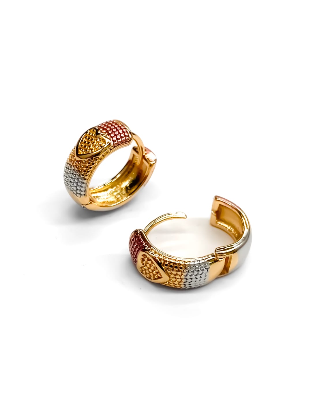 ARETES HUGGIES M20 - ORO LAMINADO