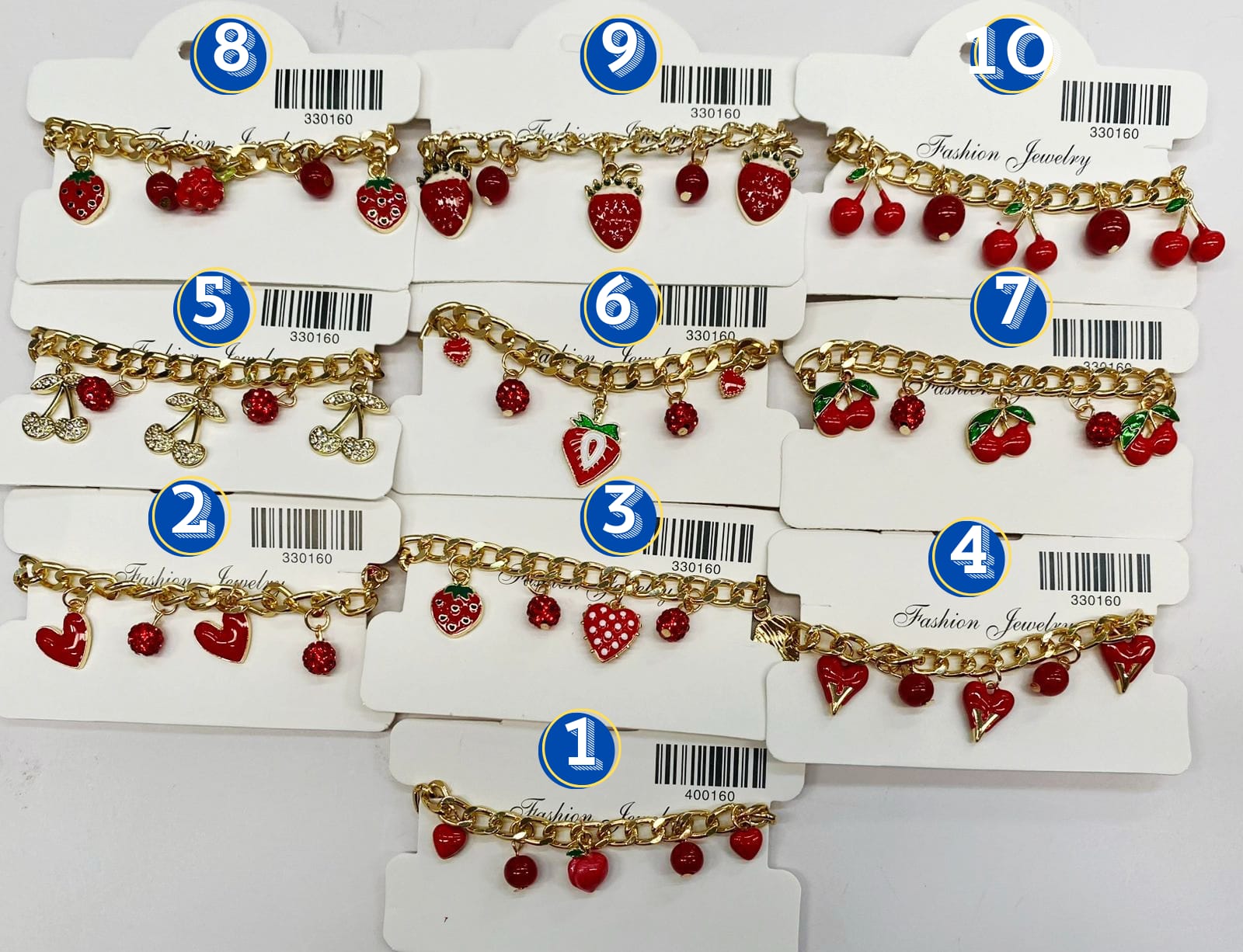 Pulsera Cadena Dorado M1 Oro Laminado